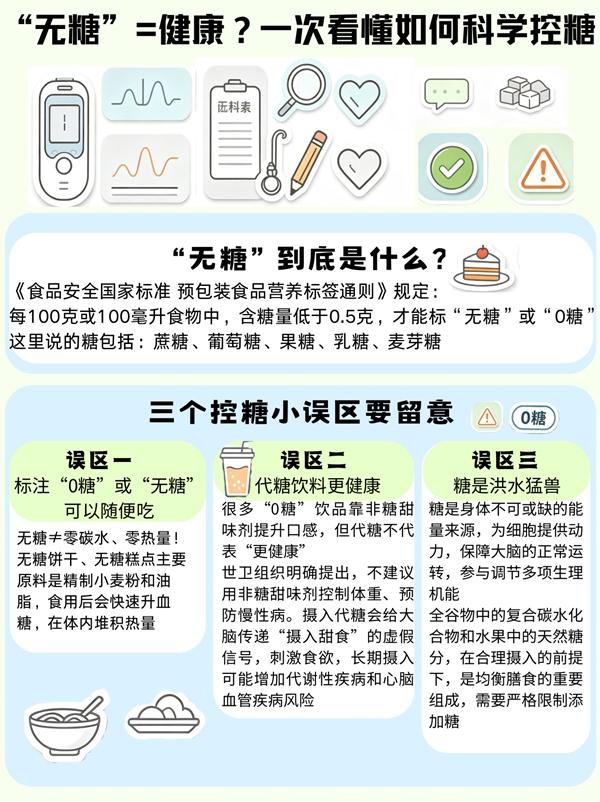 忙于控糖的你“控”对了吗